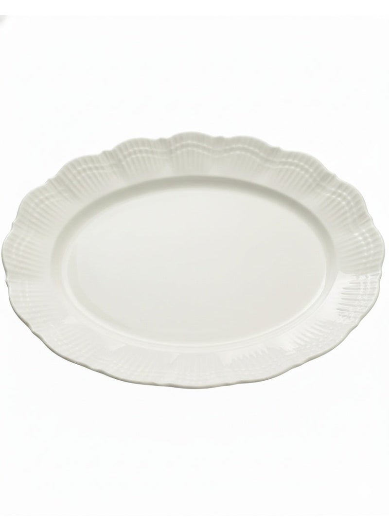 Rosa By Fathy Mahmoud Coral Service Box 42 Cm Size, White - Image 1